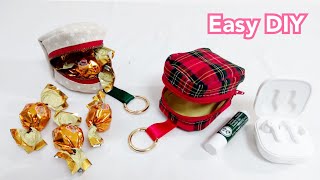 簡単！縫い代包まないポーチの作り方！【Easy DIY】 Pouch Without Bias Tape Easy Tutorial.