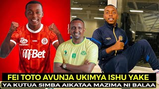 🔴#Live FEI TOTO AVUNJA UKIMYA ISHU YA KUTUA SIMBA NI TAARIFA NJEMA KWA WANA YANGA AWAGOMEA