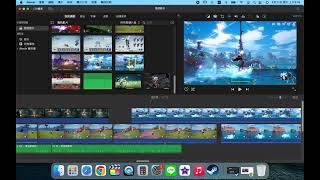 imovie 媒體庫 介面使用心得 很適合旁白講故事 帶畫面的影片製作流程