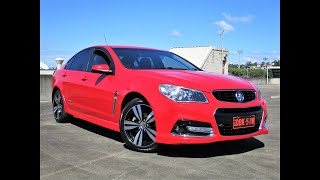 2015 Holden Commodore VFII SV6 Sedan in Red. 115,000KM Only $24999