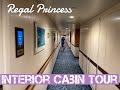 Regal Princess Interior / Inside Stateroom / Cabin Tour! (2021)