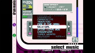 [drummania4thMIX]    SILLY GIRL    AutoPlay [All chart]