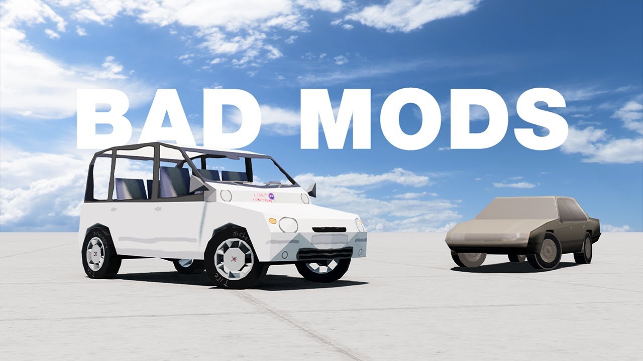 Ranking The Worst BeamNG Mods - YouTube