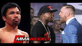 Conor McGregor responds to Mayweather and Manny Pacquiao Boxing Negotiations (UFC 246)