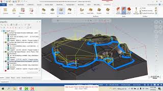 Lập trình gia công  trong Mastercam với  Phương Pháp Pencil  vét lại lượng dư ở các góc nhỏ # 8