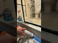 fixing bad silicone in my shower