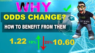 Why do betting odds change? -  Dropping odds explained - and how to profit from them..
