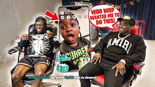 Me And Woo Wop GIFTED Kai Cenat 1000 Subs | EMOTIONAL REACTION !!