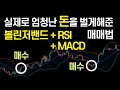 볼린저밴드 매매 타점 가장 정확한 단타 매매기법 (RSI, MACD 지표 조합 매매법, 비트코인 선물)