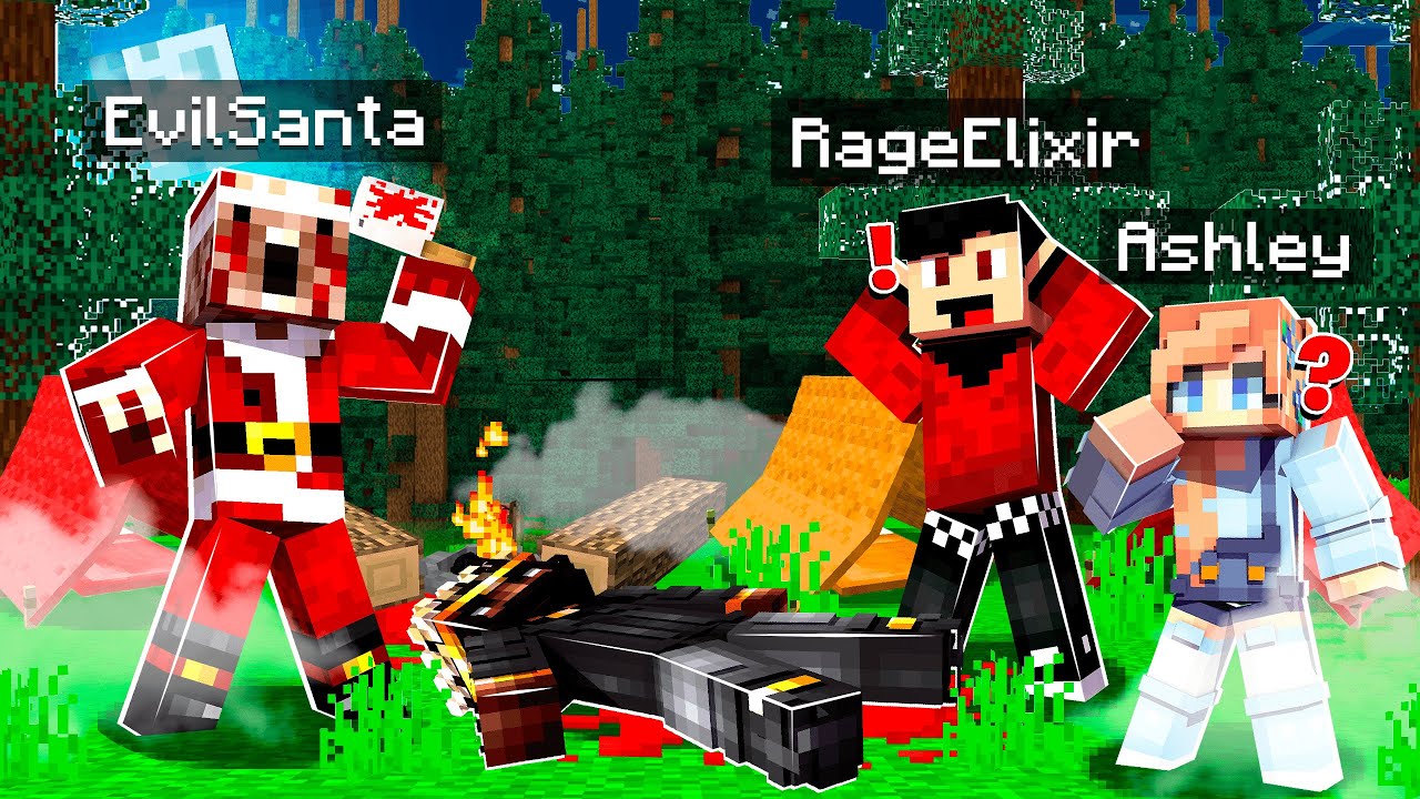Evil Santa Ruins Christmas In Minecraft Youtube