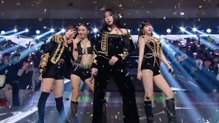 Lee Eunji X Mimi X Lee Youngji X An Yujin–FIRE + I AM THE BEST(2NE1 Cover)MBC Gayo Daejejeon(290125)