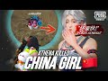 THIS CHINESE GIRL ANGRY TO ME…🥲 - PUBG MOBILE | SOLOvsSQUADS | GAME FOR PEACE