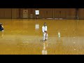 maeshiro morinobu 9 dan shorin ryu performs gojushiho kata