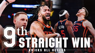 The 4th Quarter of Knicks vs. Indiana Pacers did NOT disappoint! | NY Knicks All-Access
