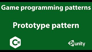 Prototype pattern in C# unity