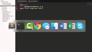 Better error handling in Ruby