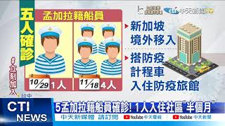 【每日必看】Omicron危機? 台中5船員確診 4人打過疫苗@中天新聞CtiNews 20211207