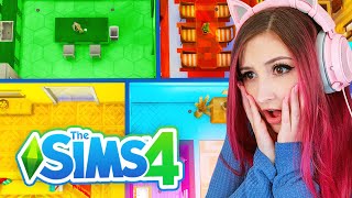 The Sims 4 but Every Room is a Different Color