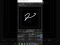 Advanced Handwritten text animation in after effects #aftereffect #logoanimation