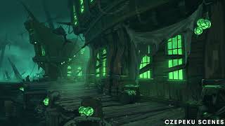 Haunted Dockside Tavern - Animated Scene - Czepeku