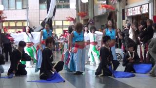 「ダンスチーム凛」四日市よさこい2013　一番街