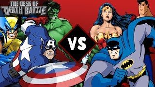 Marvel VS DC Comics | Desk of DEATH BATTLE