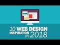 10 Awesome Web Design Inspiration 2018