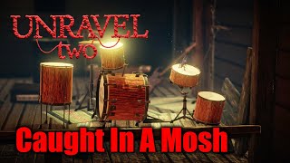 Unravel Two - Challenge 8 - Caught In A Mosh - Bonus Level - Little Frogs Challenge Area