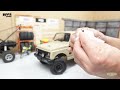 箱から出して走らせるまで【wpl japan】スズキジムニー（suzuki jimny）ja11 c74