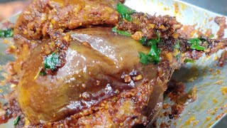 अचारी बैंगन भरवां-खास मसालों के साथ बनी खास सब्जी । Stuffed eggplant Achari | Bharwa Achari Baingan