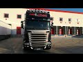 2019 scania r490 4x2 v8 power black red edition italian style old generation