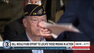 Bill would fund effort to locate those missing in action