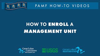 PAMF How-To Videos: Enrolling a management unit