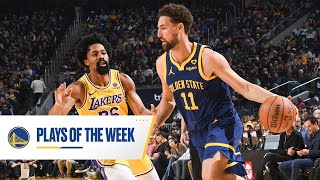 Golden State Warriors Plays of the Week | Week 18 (2023-24 NBA Highlights)