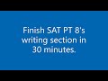 day 88 of 90 of sat prep lessons by a 1590 sat scorer writing section practice tips and tricks