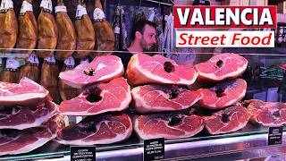 VALENCIA STREET FOOD - From Empanadas To Ramen + Central Market Full Tour 🇪🇸