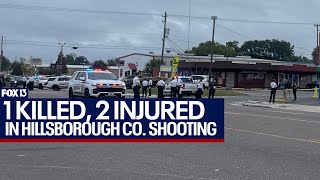 1 killed, 2 injured in Hillsborough County shooting
