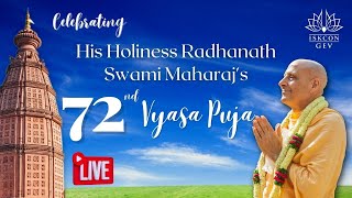 Celebrating 72nd Vyasa Puja of HH Radhanath Swami Maharaj || @GovardhanEcovillage || 26-11-2022