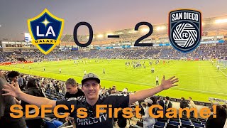 LA Galaxy (0) vs San Diego FC (2)! | Matchday Vlog 🎥⚽🔥