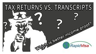 Tax Returns vs. Tax Transcripts - Which is Better Income Proof?