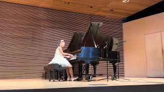 J.S. Bach: WTC BK1 No.9 Prelude and Fugue in E Major BWV 854 - Piano Recital - Elsa(10yrs)