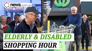 Woolworths launch dedicated shopping hour for elderly and disabled