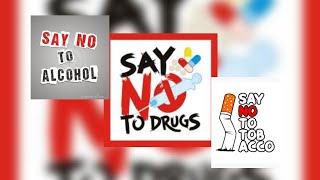 વ્યસન એક દૂષણ (Say no to tobacco, alcohol and drugs)