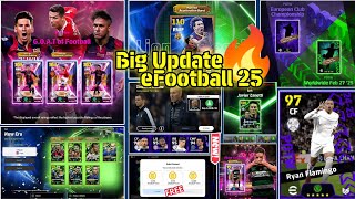 Upcoming New Showtime Pack, New Epic \u0026 Big Time Pack, Ambassador Packs \u0026 Free Coins eFootball 2025🔔🤔