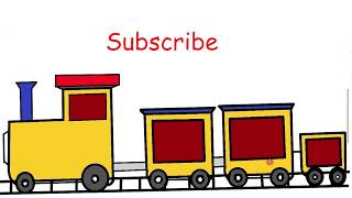 Train Drawing for the kids Easy and Fast Drawing | Kids Art Time | Drawing Art Beyond the Thought |