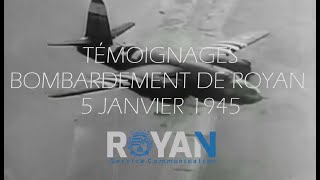 DEVOIR DE MÉMOIRE - BOMBARDEMENTS : TÉMOIGNAGE DE PIERRE RATEAU