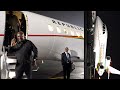 President Mahama used the presidential jet for the first time in office