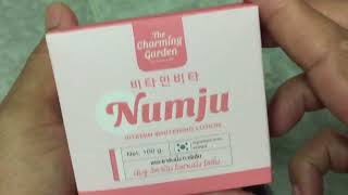 รีวิวครั้งแรกที่ได้ใช้โลชั่นทาผิว.. นัมจู NUMJU ...