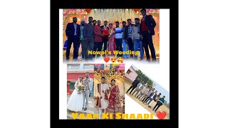 Day 1 Nowel's Wedding ❤️ // Mere Yaar Ki Shaadi Hai 😍❤️ // Vlog 8 #vlog #santalivlog #marriage