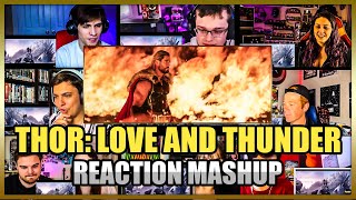 Thor 4 love and thunder trailer (2022) reaction mashup